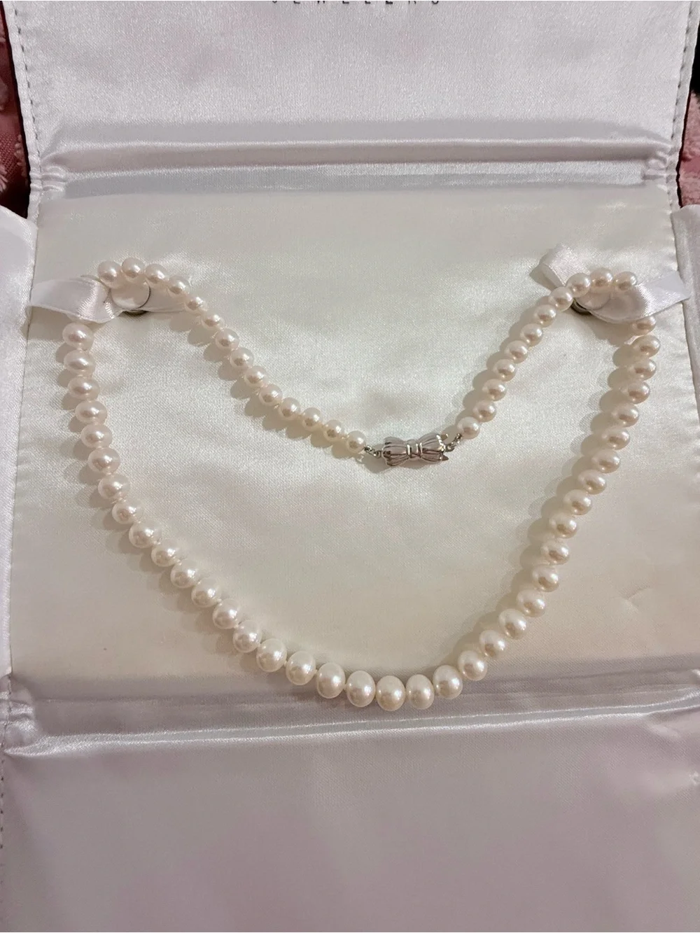 MIKIMOTO SEA MAGIC BLUE LAGOON PEARL NECKLACE!!!! GRADUATED RARE